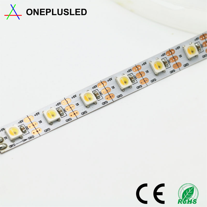 Programmable WS2812B / SK6812 DC5V WWA digital strip light