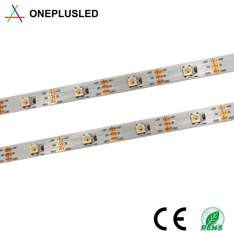 Magic color WS2812B / SK6812 DC5V RGBW digital strip light 