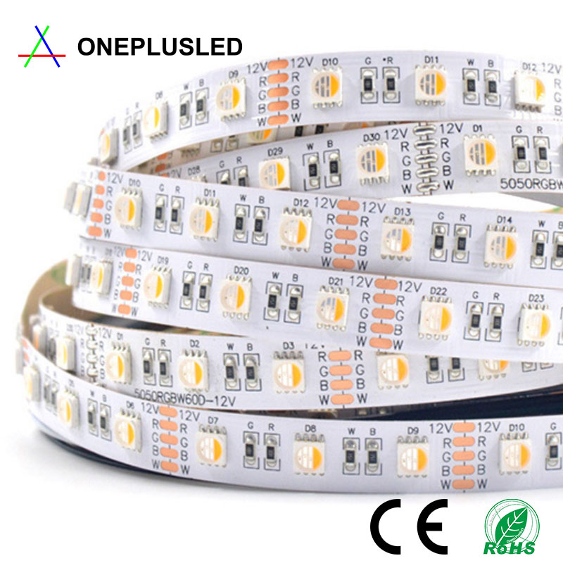 DC12V DC24V SMD5050 RGBW led strip tape